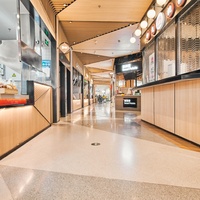 Lantai Mortar PU Polyurethane High-Gloss, Tahan Beban Berat, Tahan Benturan untuk Rumah Sakit, Mal, Pabrik, Beton