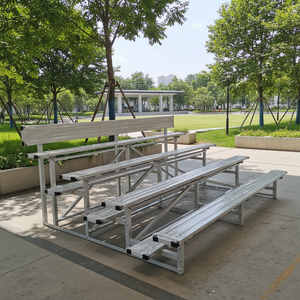 Banc <span class=keywords><strong>de</strong></span> tribune en aluminium <span class=keywords><strong>à</strong></span> 4 niveaux, 3,5 m, sièges modulaires pliables résistants aux intempéries pour terrains <span class=keywords><strong>de</strong></span> sport NLP-4 - Product Image 5