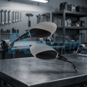 K Star <b>Mirror</b> L/R for Triton R4 Motorcycle (<b>Plastic</b>/Glass) - Product Image 2