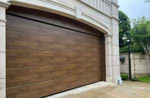 باب مرآب قابل للطي مع جهاز تحكم عن بعد ذكي ، حجم مخصص من الألومنيوم مقطعي. - Product Image 3