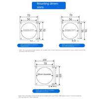 Prise et Fiche Industrielles Étanches Mâle/Femelle 16A 32A 63A 125A 3P 4P 5P 3 4 5 Broches IP44 IP67 110V 380V 415V