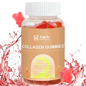 Gummies de collagène en marque blanche OEM/ODM contenant divers collagènes et vitamines pour éclaircir le teint et blanchir la peau pour adultes - Product Image 1