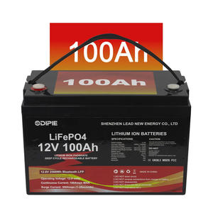 사용자 정의 <span class=keywords><strong>12.8V</strong></span> <span class=keywords><strong>100Ah</strong></span> 1.28KWh <span class=keywords><strong>LiFePO4</strong></span> RV 배터리 레저 배터리 캠퍼 밴 캐러밴 캠핑카 오프 그리드 전원 시스템 - Product Image 1