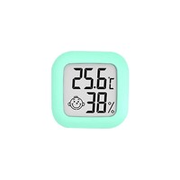 Thermomètre d'aquarium carré en plastique ABS de luxe 5W, écologique, durable, essentiel pour les poissons, avec boîte