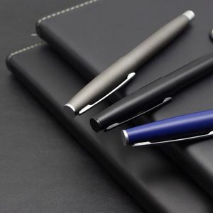 Bolígrafo Roller de Metal Negro Mate para Regalo - Bolígrafo Ejecutivo con Logotipo Personalizado para Promociones Empresariales y Regalos Corporativos - Product Image 2