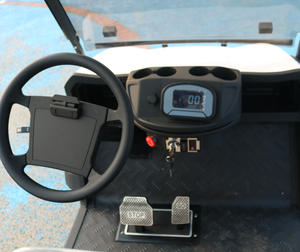 48V de litio Mini 4 plazas eléctrico <span class=keywords><strong>barato</strong></span> fuera de carretera Carros de golf eléctrico de calle Legal coche con aire acondicionado para la venta - Product Image 5