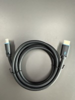 Câble HDMI 2.1 Premium 8K avec connecteurs plaqués or pour lecteur DVD et home cinéma 60Hz