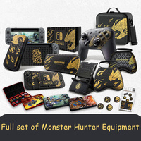 Protecteur de coque rigide pour le thème Monster Hunter Rise pour Console NS et accessoires