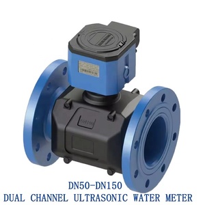 เครื่องวัดอัตราการไหลของน้ำมันและน้ำสำหรับการชลประทาน DN50-DN500 แบบหนีบติดตั้ง ไม่ต้องเจาะ  IP68 สำหรับการเกษตร แบบสองช่องทาง ทำจากทองเหลือง ใช้คลื่นอัลตราโซนิก - Product Image 5