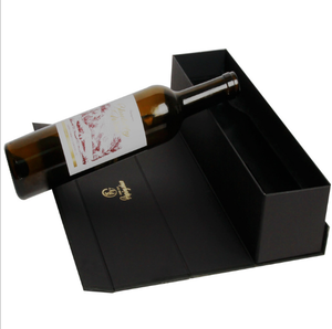 laminación de papel de embalaje de caja de cartón de vidrio de <span class=keywords><strong>vino</strong></span> de embalaje caja de regalo con inserto de espuma - Product Image 5