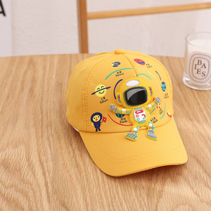 Gorras Infantiles con Parche de <span class=keywords><strong>Astronauta</strong></span> Creativo al por Mayor, Visera para el Sol, para Viajes y Paseos, Gorras Nuevas para Niños de 1 a 5 Años, Gorras para Bebés - Product Image 3