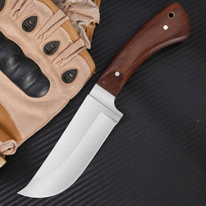 Tùy Chỉnh Ngoài Trời Chiến Đấu Dao Gỗ Xử Lý Thép Không Gỉ Cố Định Lưỡi 99Mm Câu Cá Cắm Trại Săn Bắn Sinh Tồn Sử Dụng Nylon Màu Đen - Product Image 4