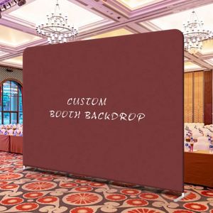 Pillowcase <b>Backdrop</b> for Photo Booth and Events 10x10ft Polyester Gravure Printed Angel Style Tension Fabric Display <b>Stand</b> - Product Image 5