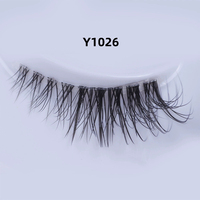 Faux cils H13 E08 Mini chat 5 paires 3D naturel faux cils courts faux cils Faux Cilios maquillage outils de beauté