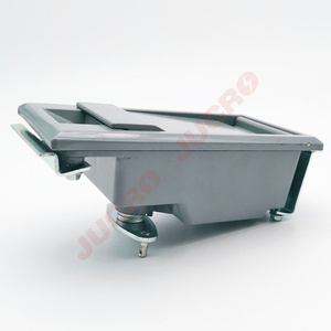 Cerradura de panel de aleación de zinc pintada en azul y gris a precio de fábrica, candado - Product Image 2