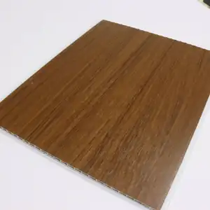 Diskon besar dekorasi plastik papan Las bahan langit-langit lapisan pvc ubin panel langit-langit pvc