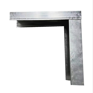 Cloison <span class=keywords><strong>de</strong></span> séparation en acier galvanisé ignifuge moderne à installation facile, profilés verticaux <span class=keywords><strong>de</strong></span> 75 mm, composants <span class=keywords><strong>de</strong></span> grille <span class=keywords><strong>de</strong></span> plafond en plâtre - Product Image 1