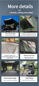 2025 <span class=keywords><strong>dimanche</strong></span> campeurs fabricant Tienda De Techo extérieur 4 + personnes 4x4 Overland SUV voiture Camping étanche coque souple tente de toit - Product Image 3