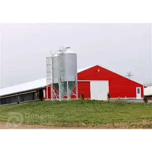 poultry farms prefab steel structure poultry house construction building supplies for sale