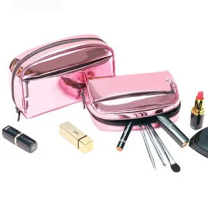 AZB030 Tas Penyimpanan Makeup PU Paten Produsen Pabrik Desain Mode Penjualan Laris Tas Organizer Kosmetik Perjalanan Ringan Wanita