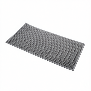 Alfombra de Baño Antideslizante Gris de 72x36 cm para Protección del Suelo del Baño - Product Image 3