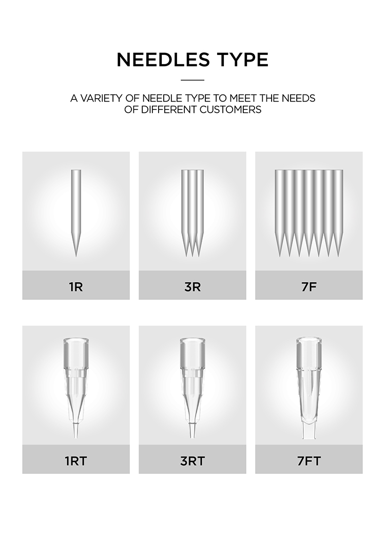 FAMISOO μηχανή μανδρών Handpiece βελονισμού με τις παραδοσιακές βελόνες για τη μόνιμη χρήση Makeup