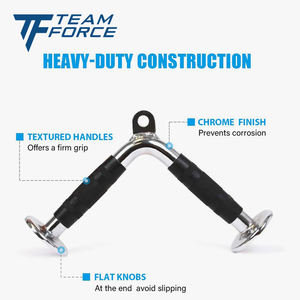 Accesorio para máquina de pesas, accesorio con <span class=keywords><strong>barra</strong></span> giratoria de cuerda de tríceps de rotación, Mango en V - Product Image 4