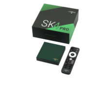 Decodificador Multimedia Ugoos SK4 Pro S905X5M-K Android 14 HD 4K Quad Core 4GB 64GB Reproductor de TV