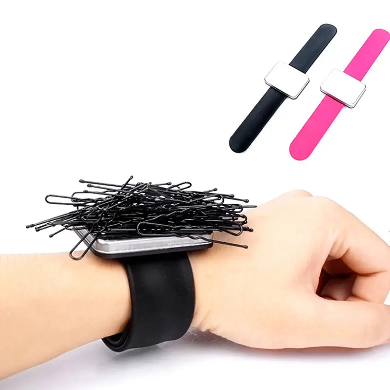 NEW Arrival Magnet Edge Control Wrist Band hair salon barber slap quicky-stick wristband product hair