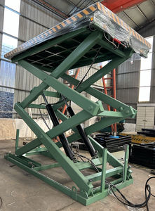 Zhongxiang गोदाम/कारखाने सामान उठाने उपकरण कार गैरेज फिक्स्ड हाइड्रोलिक कैंची लिफ्ट प्लेटफॉर्म कार्बन स्टील एसी - Product Image 3