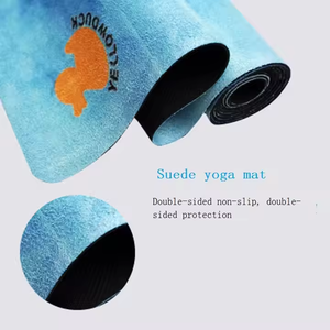 Tigerwings personnalisé privé personnalisé écologique non toxique anti-dérapant tapis de yoga en daim 1 Mm ~ 6 mm disponible - Product Image 5