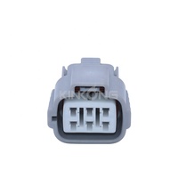 Conector Automotriz Impermeable de 6 Vías/Pines/Pólos/6P Hembra Gris para Pedal de Acelerador para Toyota 6189-0323
