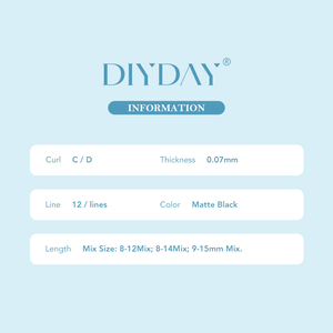 Extensions <span class=keywords><strong>de</strong></span> <span class=keywords><strong>cils</strong></span> 7D W Fan PBT, <span class=keywords><strong>prix</strong></span> d'usine DIYDAY. Service OEM <span class=keywords><strong>Cils</strong></span> Préfabriqués - Product Image 2