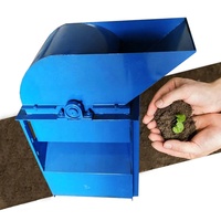 Broyeur de sol électrique portable compact pour substrat de semis en serre et fumier de vache