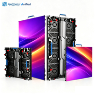 Pantalla LED Ligera de Alquiler para Video Wall P2.976 P3.91 500x500mm, para Escenarios, Conciertos, Eventos, Bodas, Iglesias, Impermeable IP65, 3840Hz HD