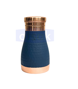 Bouteille en cuivre imprimée de luxe écologique, anti-fuite, avec couvercle sécurisé, couleurs personnalisables, portable pour l'hydratation quotidienne et la santé - Product Image 3