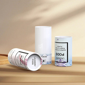 Custom Size Sealing Lip Balm Paper Tube <b>Box</b> Deodorant Luxury Gift Print Kraft Gold <b>Round</b> Paper Packaging Tube - Product Image 1