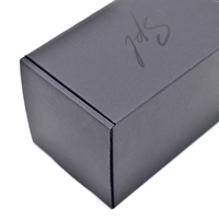 Venta al por mayor de cartón personalizado para pequeñas empresas corrugado negro caja de envío de regalo caja de papel mate embalaje impresión personalizada