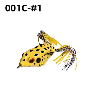 เหยื่อ<span class=keywords><strong>ตก</strong></span><span class=keywords><strong>ปลา</strong></span>แบบกบชีวเมติกส์ลอยน้ำได้น้ำหนักเบา4.5ซม. 5.5ซม. เหยื่อปลอมแบบลอยน้ำได้ทำจากซิลิโคนแถบยาง - Product Image 6