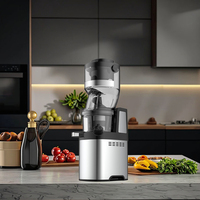 Extracteur de jus de fruits entiers à grande bouche OEM 5.9 pouces extracteur commercial à alimentation automatique professionnel