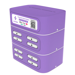 Estación de carga de teléfono portátil, máquina expendedora de Banco de energía, pantalla de publicidad, tarjeta de crédito, estación de alquiler de Banco de energía para compartir - Product Image 5