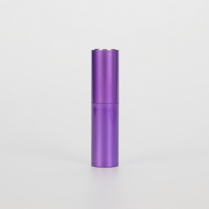 10ml Red Purple Silver Purple Pocket <strong>Mini</strong> Size <strong>Aluminum</strong> Perfume Bottle Refillable Twist-up Atomizer with Pump <strong>Sprayer</strong> - Product Image 3