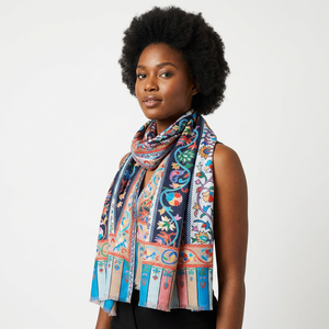 Châle Écharpe Pashmina Personnalisable en Micro Modal Doux, Tendance Estivale, Imprimé Arabe, Longue Écharpe Femme 70x180cm - Product Image 2