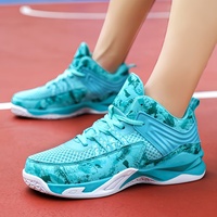 Chaussures de basketball rembourrées OEM pour hommes, légères, respirantes, antidérapantes, semelle extérieure A3 TPR, tige en mesh