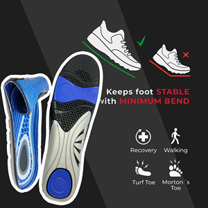 Plantillas Ortopédicas <span class=keywords><strong>de</strong></span> Gel para Zapatos, Soporte <span class=keywords><strong>de</strong></span> Arco, Alivio para Pies Planos y Fascitis Plantar, Plantillas para Trabajo - Product Image 5