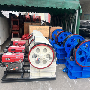 เครื่องบดหินแบบเคลื่อนที่ขนาดเล็ก PE 150X250 เครื่องยนต์ดีเซล ราคาเครื่องบดแบบกราม - Product Image 3