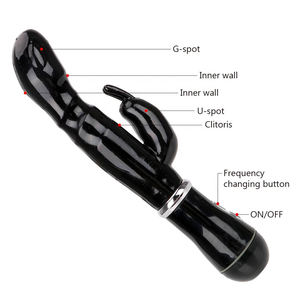 เครื่องสั่นรูปกระต่าย12โหมดสำหรับผู้ใหญ่ผลิตภัณฑ์ทางเพศทางเพศเครื่องนวดจีสปอตจีสปอตสำหรับผู้หญิง - Product Image 6