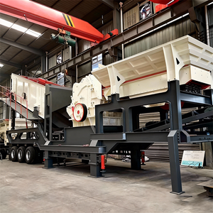 Frantoio a Impatto Mobile per Rocce e Miniere d'Oro con Motore e Cuscinetti - Capacità Massima 130t/h per l'Industria Mineraria Marca YINGKE - Product Image 3