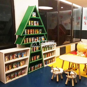 Moetry-Estantería <span class=keywords><strong>de</strong></span> madera en forma <span class=keywords><strong>de</strong></span> árbol <span class=keywords><strong>de</strong></span> Navidad, muebles <span class=keywords><strong>de</strong></span> centro <span class=keywords><strong>de</strong></span> <span class=keywords><strong>lectura</strong></span> para guardería - Product Image 5