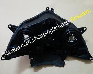 Conjunto de Faros delanteros para motocicleta Suzuki <span class=keywords><strong>K8</strong></span>, <span class=keywords><strong>GSX</strong></span>-<span class=keywords><strong>R600</strong></span>, 08, 09, 10 <span class=keywords><strong>GSX</strong></span>-R750, 2008, 2009, 2010, GSXR600, GSXR750, con lente transparente - Product Image 4